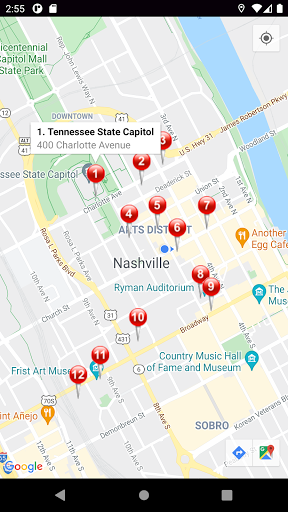 Explore Nashville Walking Tour Screen 2