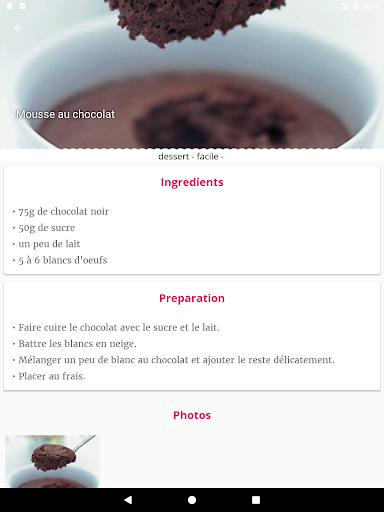 Les recettes de Mamie Mone