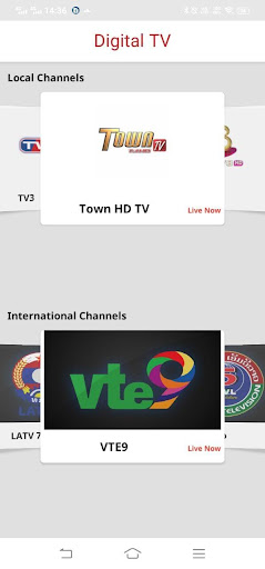 Android application Khmer TV screenshort