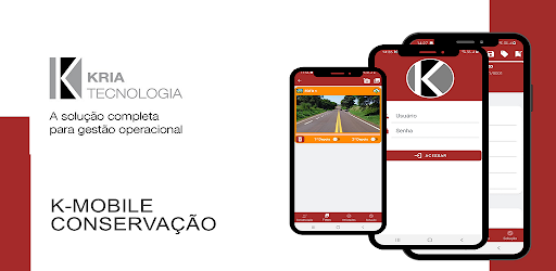 Android application K-MOBILE Conservação screenshort