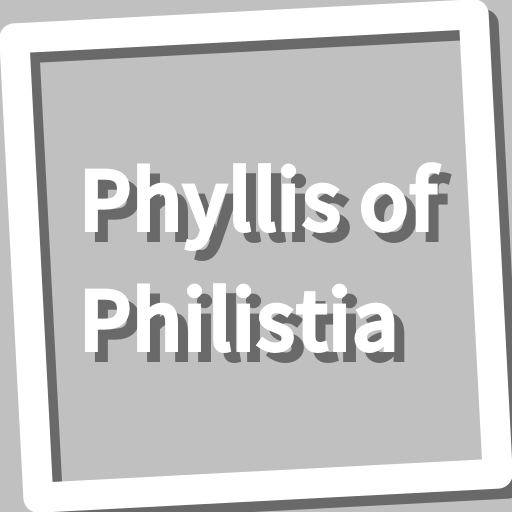 Book, Phyllis of Philistia logo