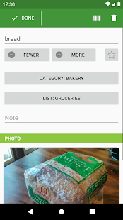 Our Groceries Shopping List Varies with device APK screenshots 3