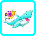 Sea Animals Pixel Art