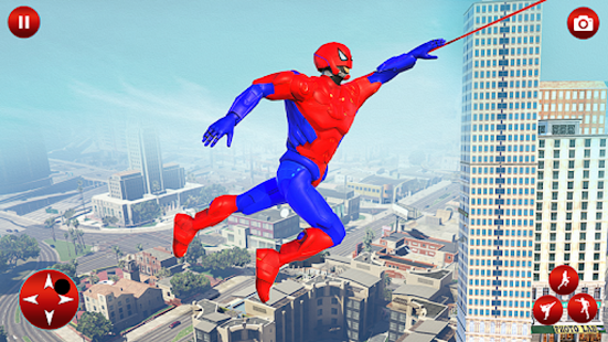 Flying Superhero Spider Hero Varies with device screenshots 14