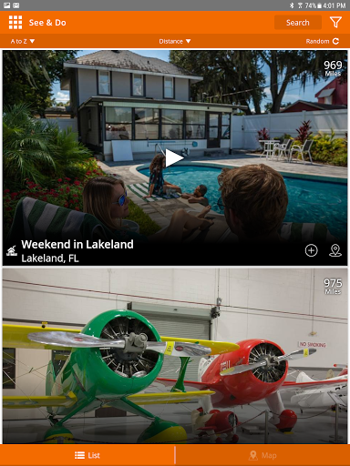 Screenshot of Visit Central Florida