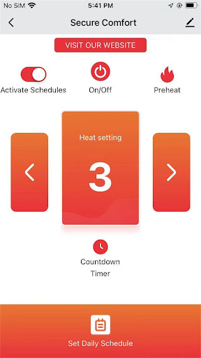 Secure Comfort Screen 2