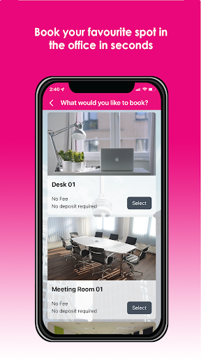 Android application Office Control screenshort