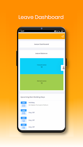 Employee Self Service Screen 3