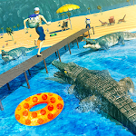 Cover Image of ดาวน์โหลด Wild Crocodile Hunt Simulator 1.1.2 APK