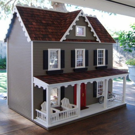 Miniature Dollhouse Screen 3