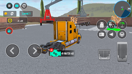 Cargo Truck Transport Game ekran görüntüsü