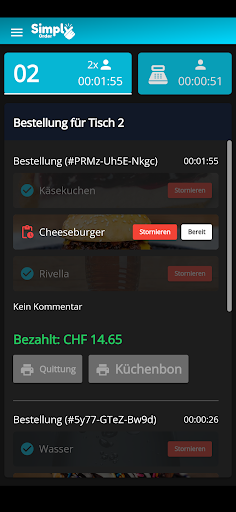 SimplyOrder POS Screen 3