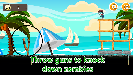 Zombie Tower: Catapult Defense