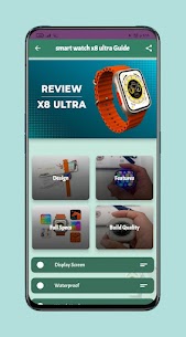 smart watch x8 ultra Guide 3