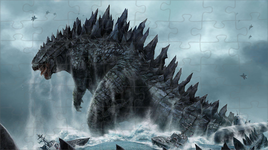 Godzilla Game Jigsaw