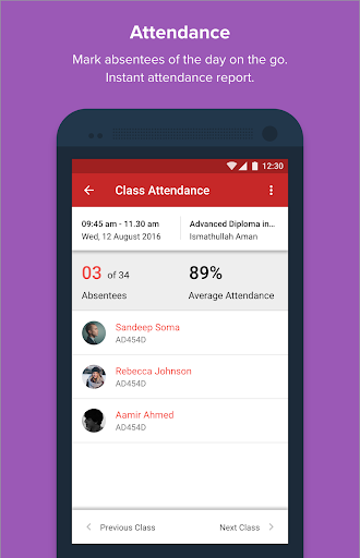 App screenshot