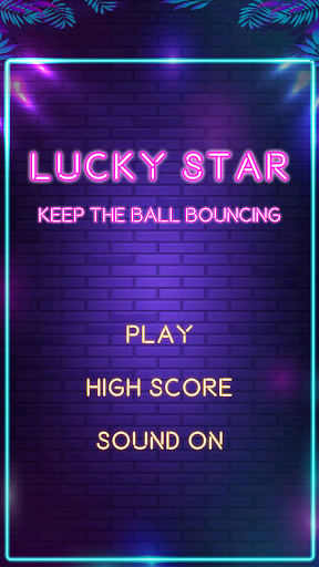 Android application Lucky Star Keep Ball Bouncing screenshort