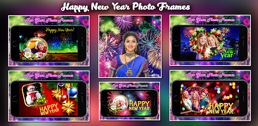 Android application New Year Photo Frames 2024 screenshort
