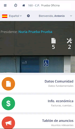 Ficoga Comunidades Screen 2
