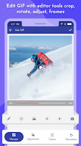 GIF Editor: Image to GIF, Vide 1.1 APK + Mod (Free purchase) for Android