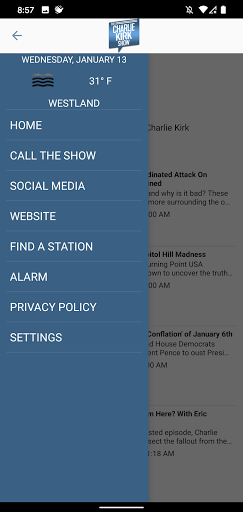 The Charlie Kirk Show Screen 2
