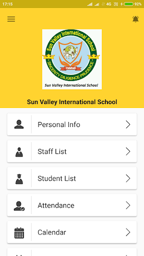 SunValley International School Screen 2
