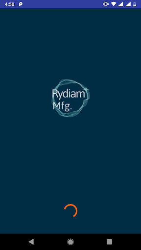 Android application Rydiam Manufacturing screenshort