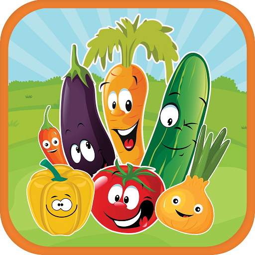 Learn Vegetable Names ABC Game logo