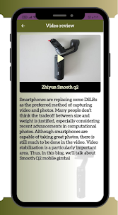 Zhiyun Smooth q2 Guide