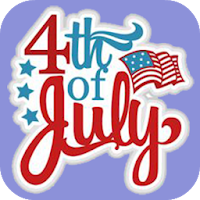 4th of July Photo Frame