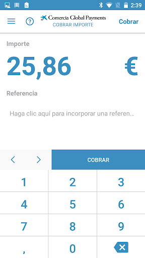 TPV móvil Comercia QR Code Screen 3
