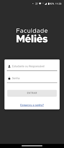 Méliès - Portal do Aluno Screen 2