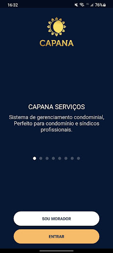 Android application Capana Serviços screenshort