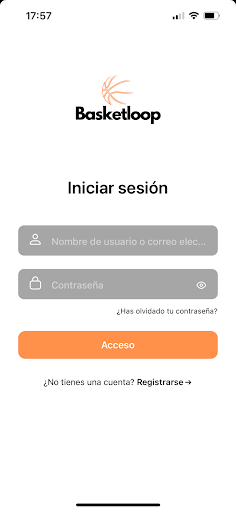 Android application Basketloop screenshort