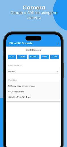 JPG to PDF Converter Screen 3