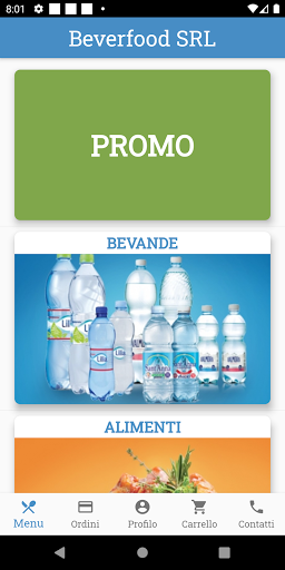Android application Beverfood Ho.Re.Ca screenshort
