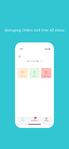 Android application Roadz Vendor screenshort