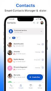iPhone Contacts & Dialer