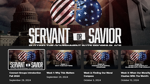 Screenshot of Christ Place App