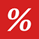 Percentage Calculator ad-free icon