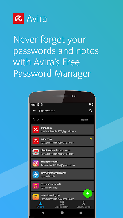 Avira Password Manager - 2.11 - (Android)