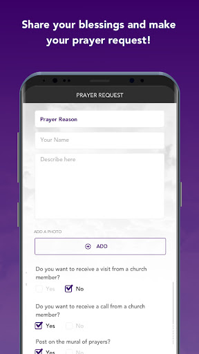 Zion Dominion App Screen 2