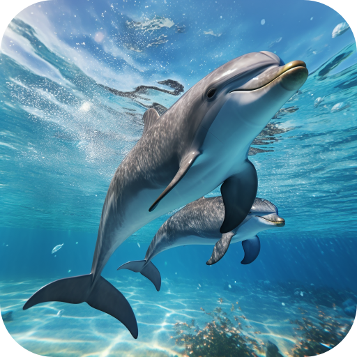 Dolphins Video Live Wallpaper  Icon