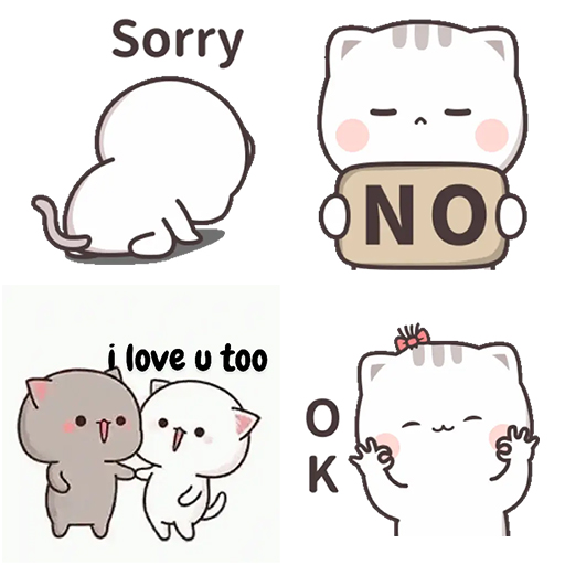 Stiker WA Gemoy Gerak logo
