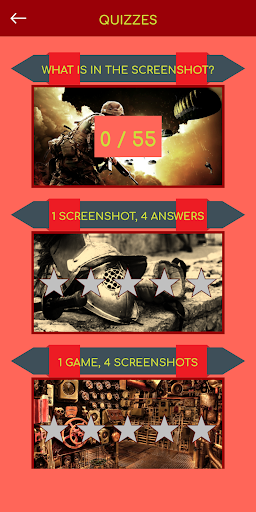 Android application Video Games Quiz screenshort