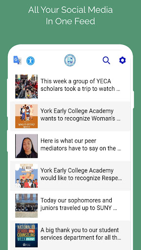 Android application York Early College Academy screenshort
