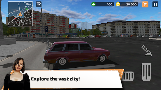 Big City Wheels - Courier Sim apklade screenshots 1