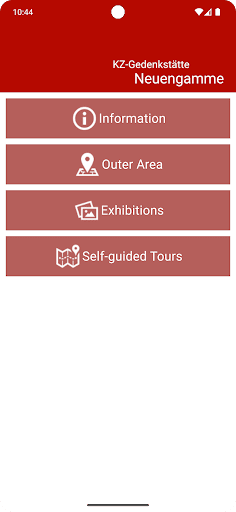 Android application Concentration Camp Neuengamme screenshort