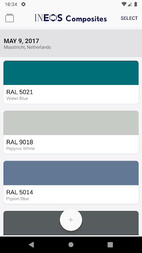 Android application Instint Gelcoats screenshort