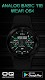 screenshot of Analog Basic 11B  Wear OS 5+